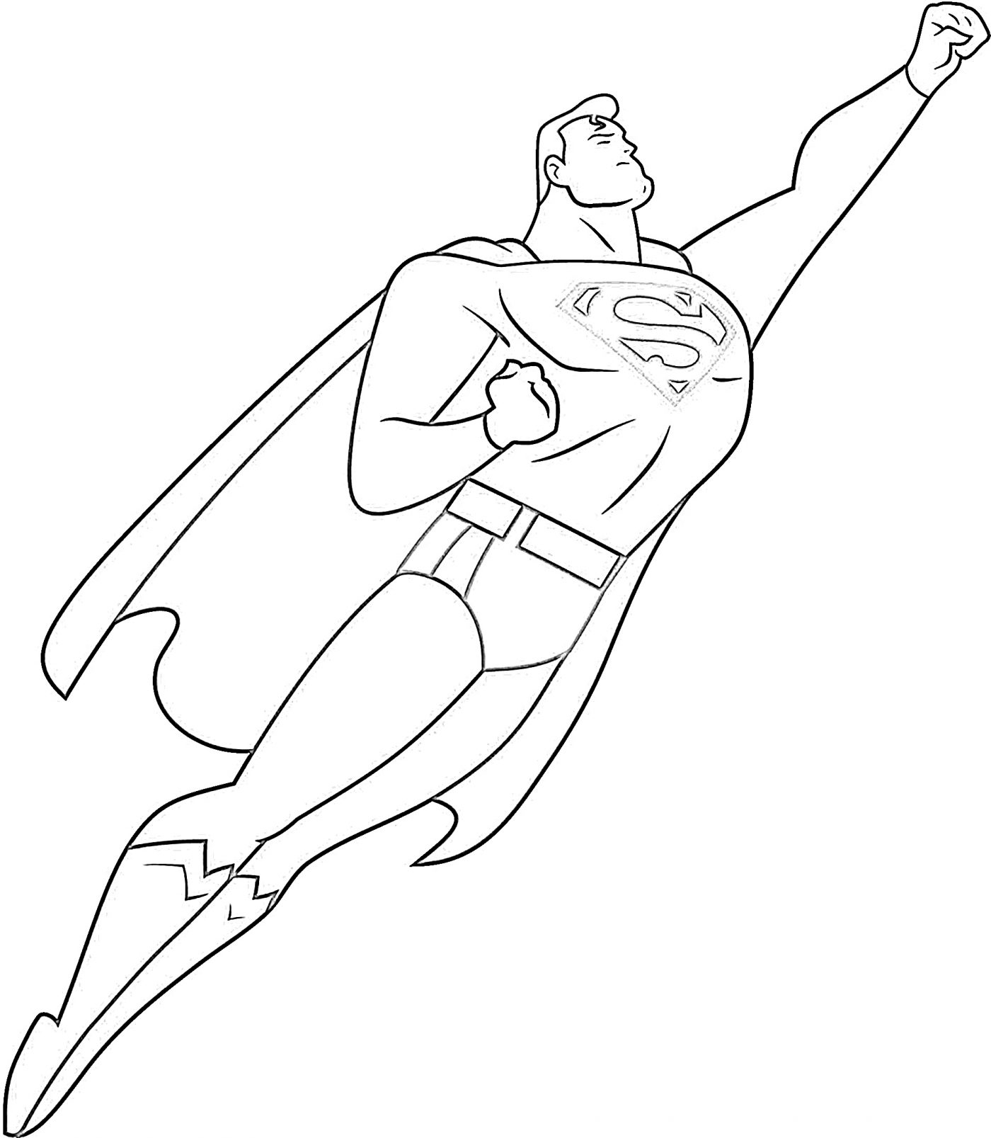 10 Free Superman Coloring Pages For Kids Download Print Enjoy