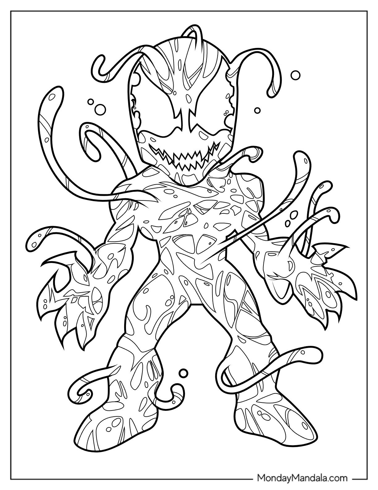 Carnage Coloring Pages