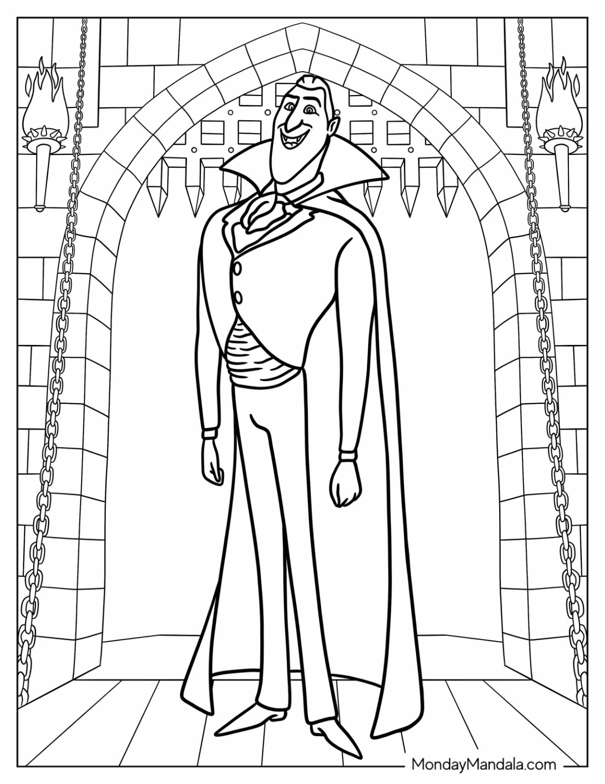 20 Hotel Transylvania Coloring Pages Free PDF Printables
