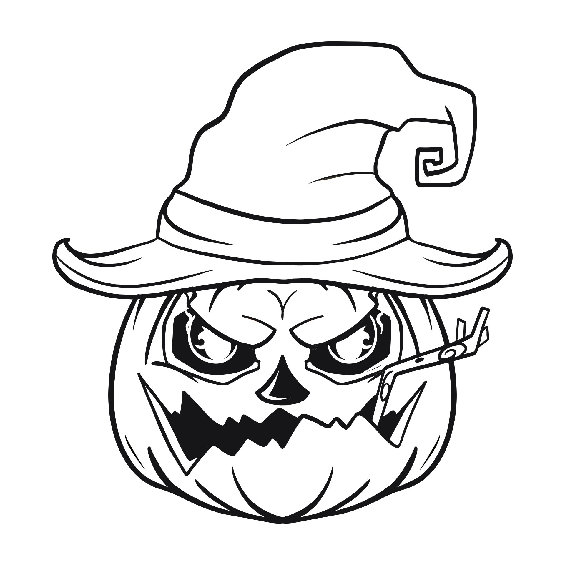 26 Best Ideas For Coloring Creepy Halloween Coloring Pages