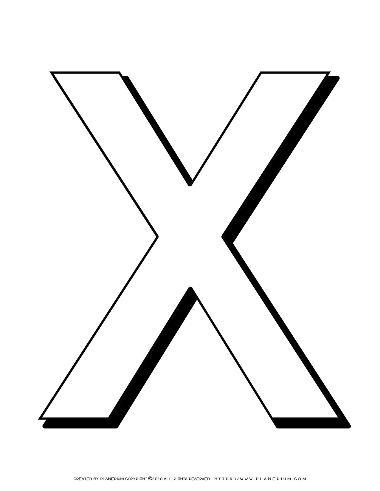 31 Best Ideas For Coloring Coloring Pictures Of Letter X