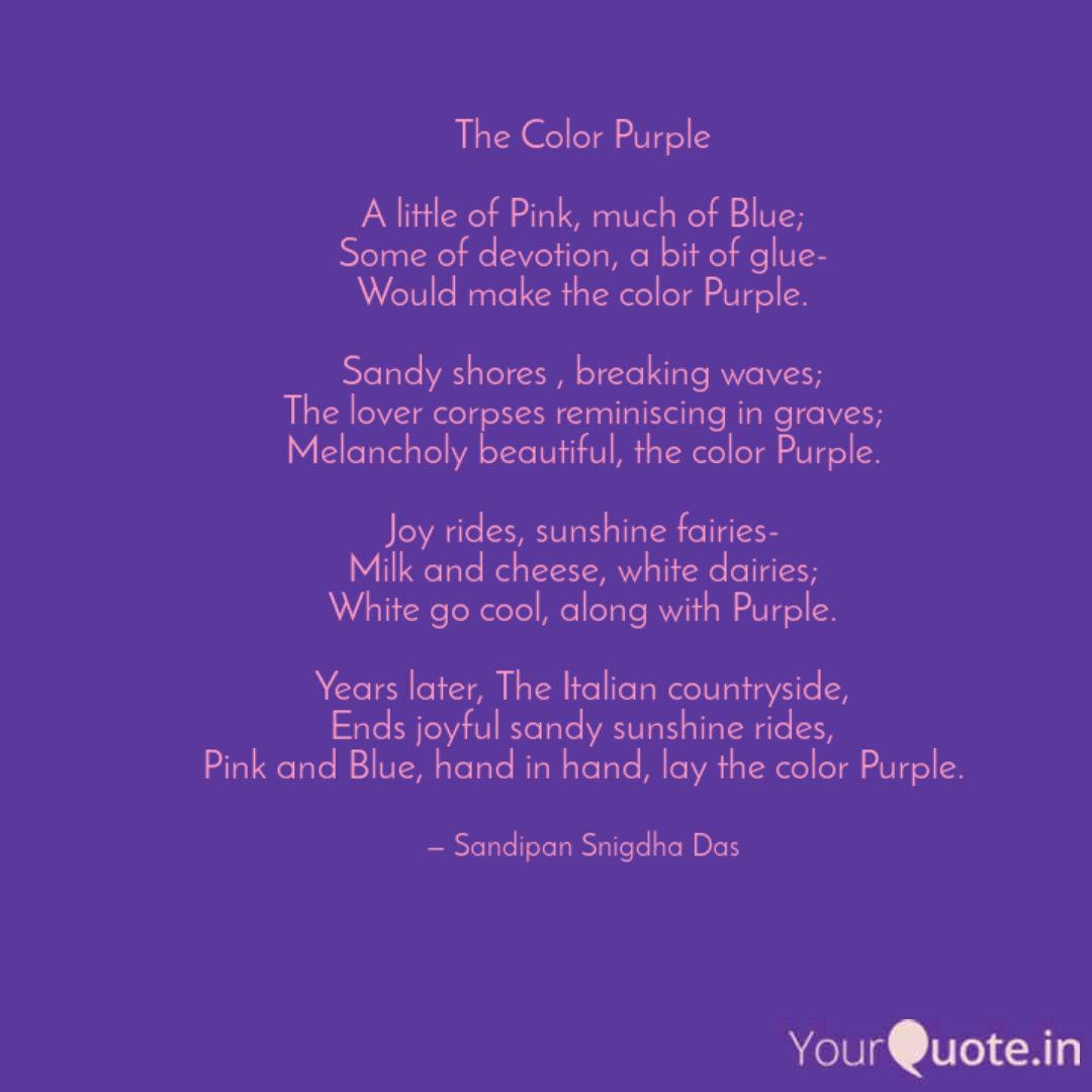 47 Best Ideas For Coloring The Color Purple Quotes With Page Numbers