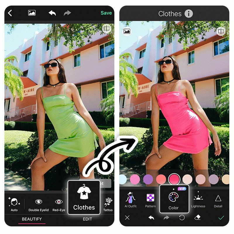 Facebook Page Color Change App