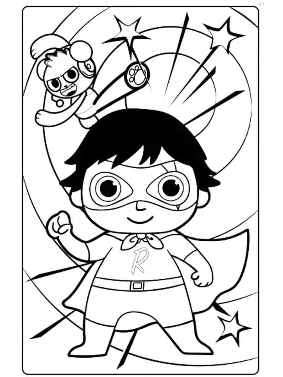 63 Coloring Pages Ryan S World HD Coloring Pages Printable