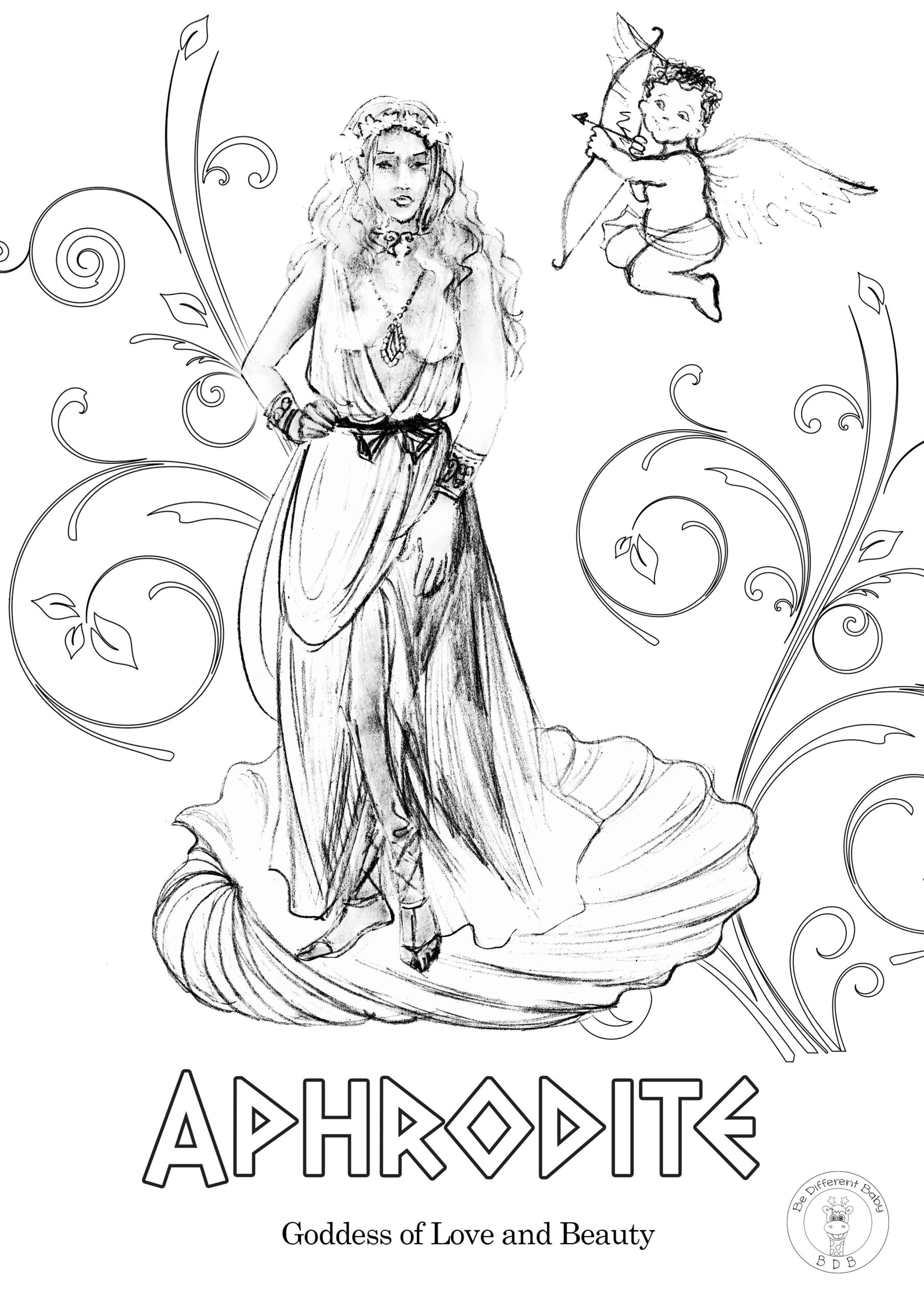 Ancient Greek Gods Coloring Pages Freeda Qualls Coloring Pages