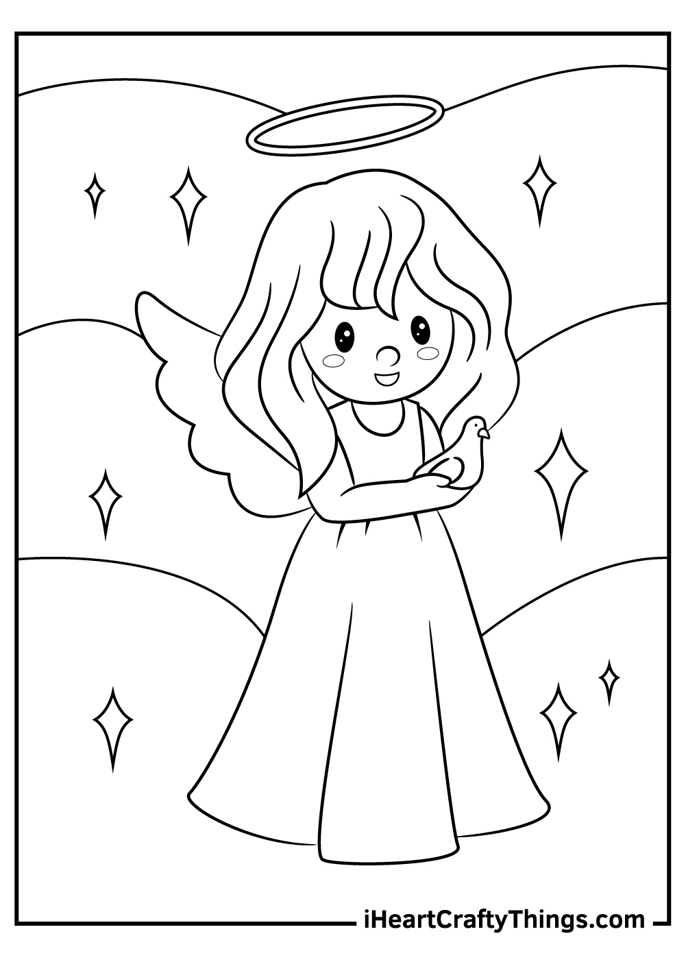 Angels Coloring Pages Updated 2021