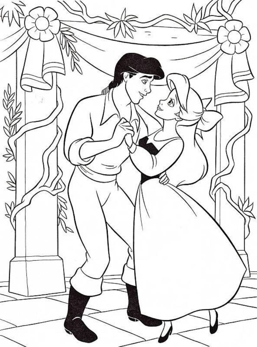 Coloring Pages Printable Of Ariel