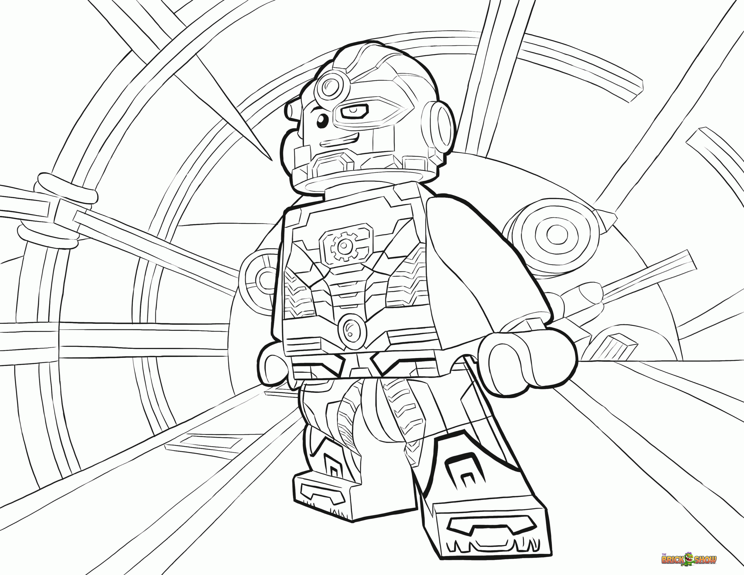 Avengers Lego Coloring Pages Coloring Home