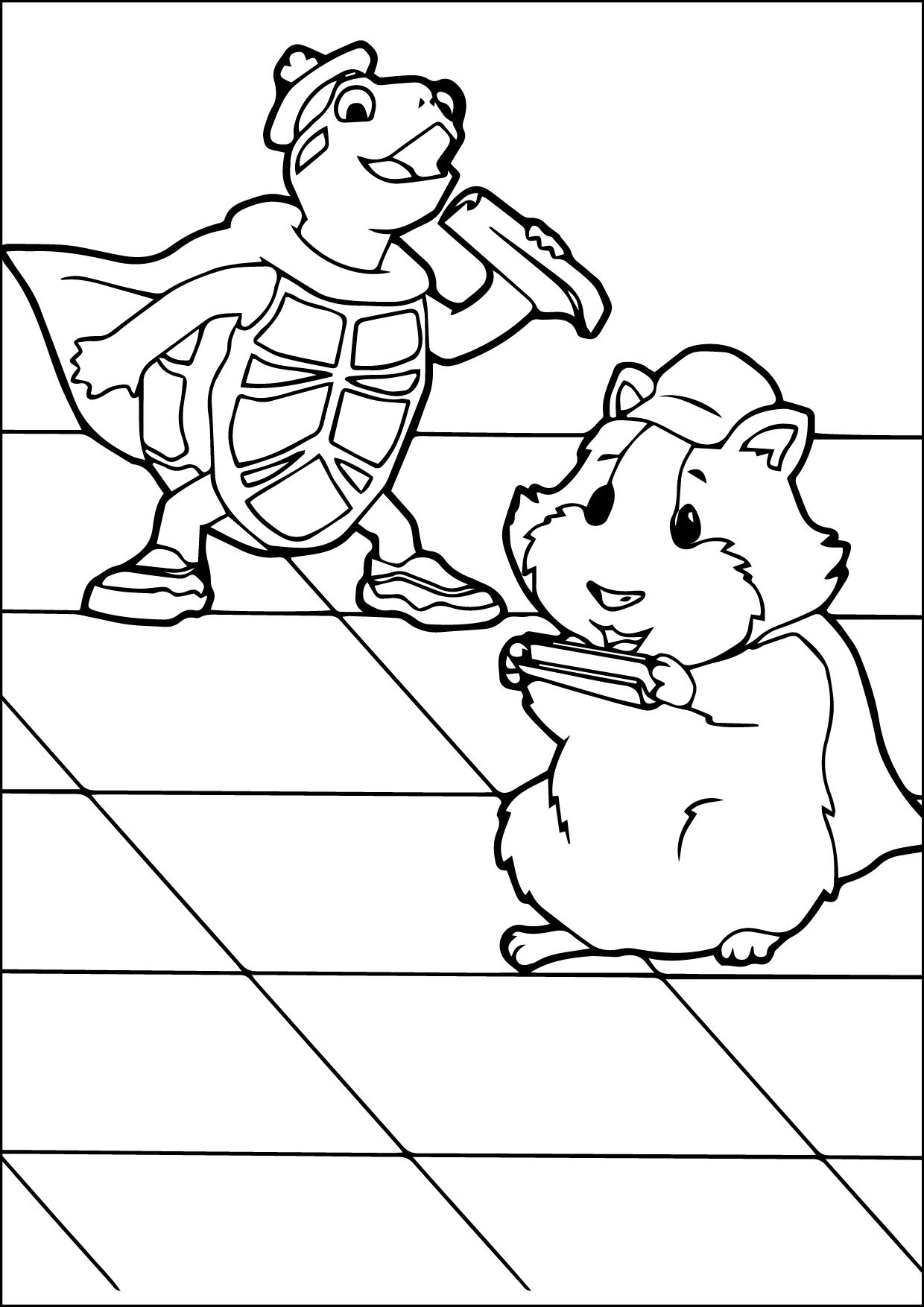 Awesome Coloring Page 08 10 2015 071205 Coloring Books Coloring Pages Wonder Pets