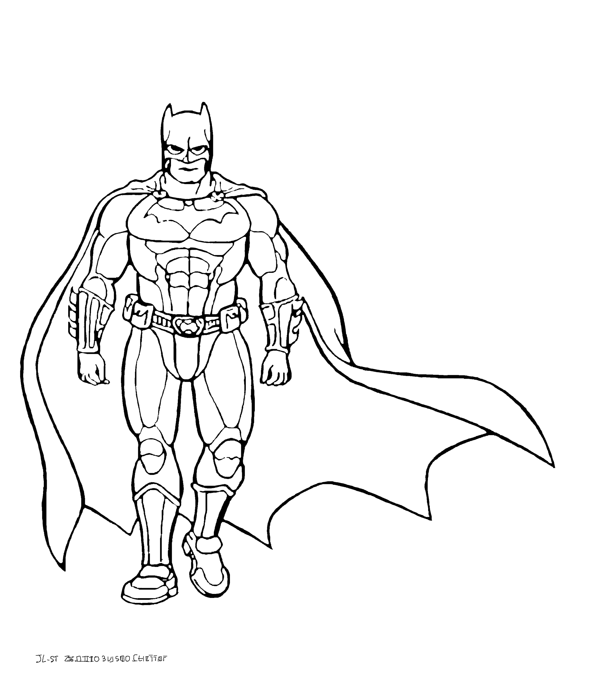 Batman 76871 Superheroes Free Printable Coloring Pages