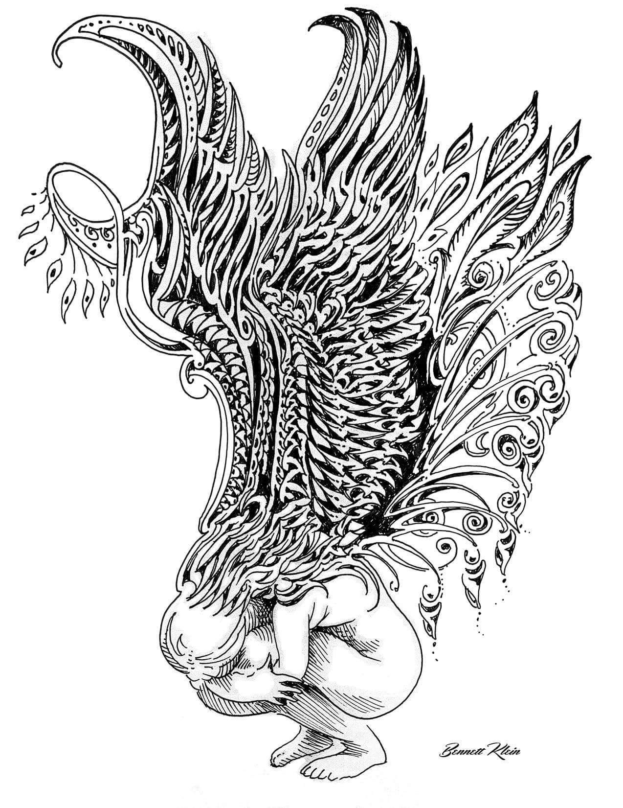 Bennett Klein Coloring Pages Steampunk Coloring Adult Coloring Pages