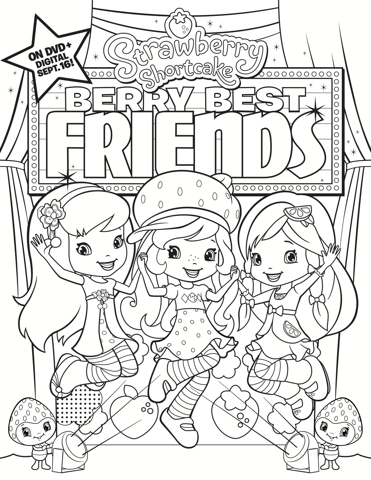 Best Friend Coloring Pages