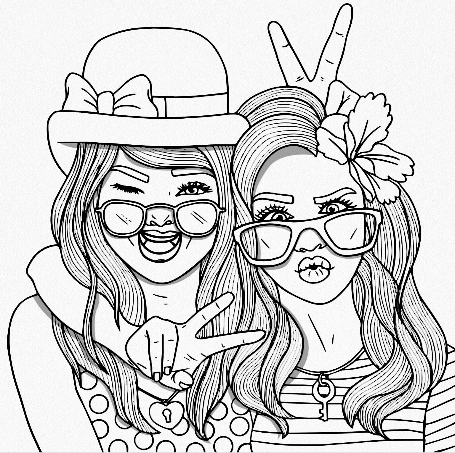Bff Coloring Pages At GetColorings Free Printable Colorings Pages To Print And Color