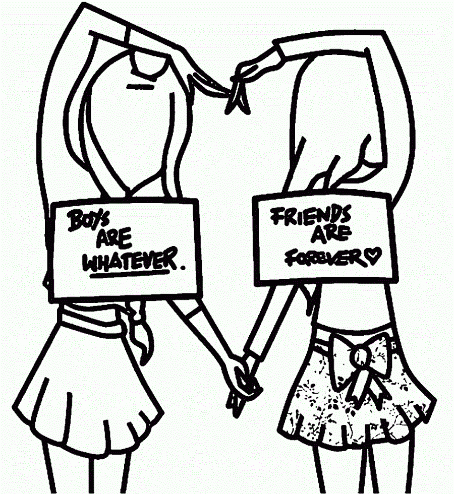Bff Coloring Pages For Creative People Educative Printable