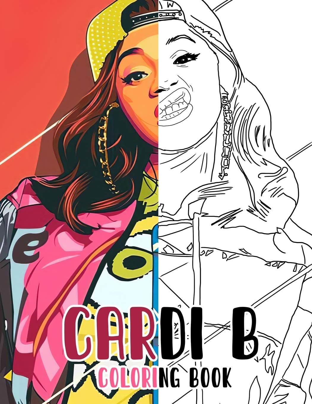 Cardi B Coloring Pages