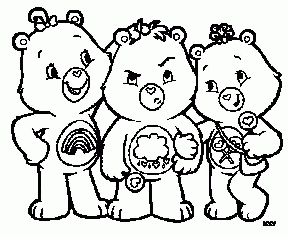 Care Bears Adventures In Care A Lot Coloring Pages Wecoloringpage