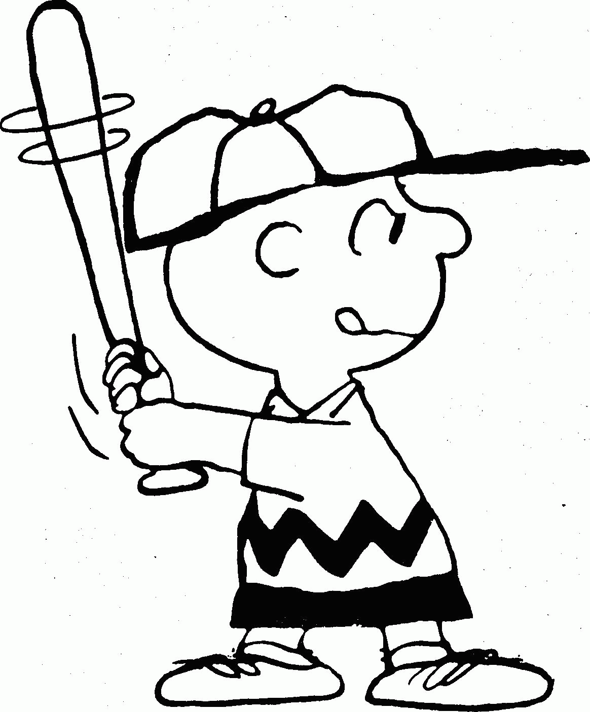 Charlie Brown Coloring Pages