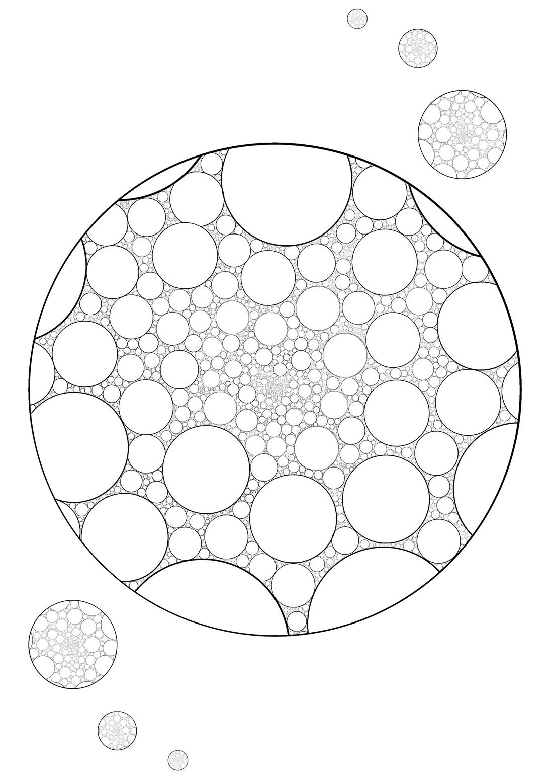 Circle Coloring Pages Printable Coloring Pages
