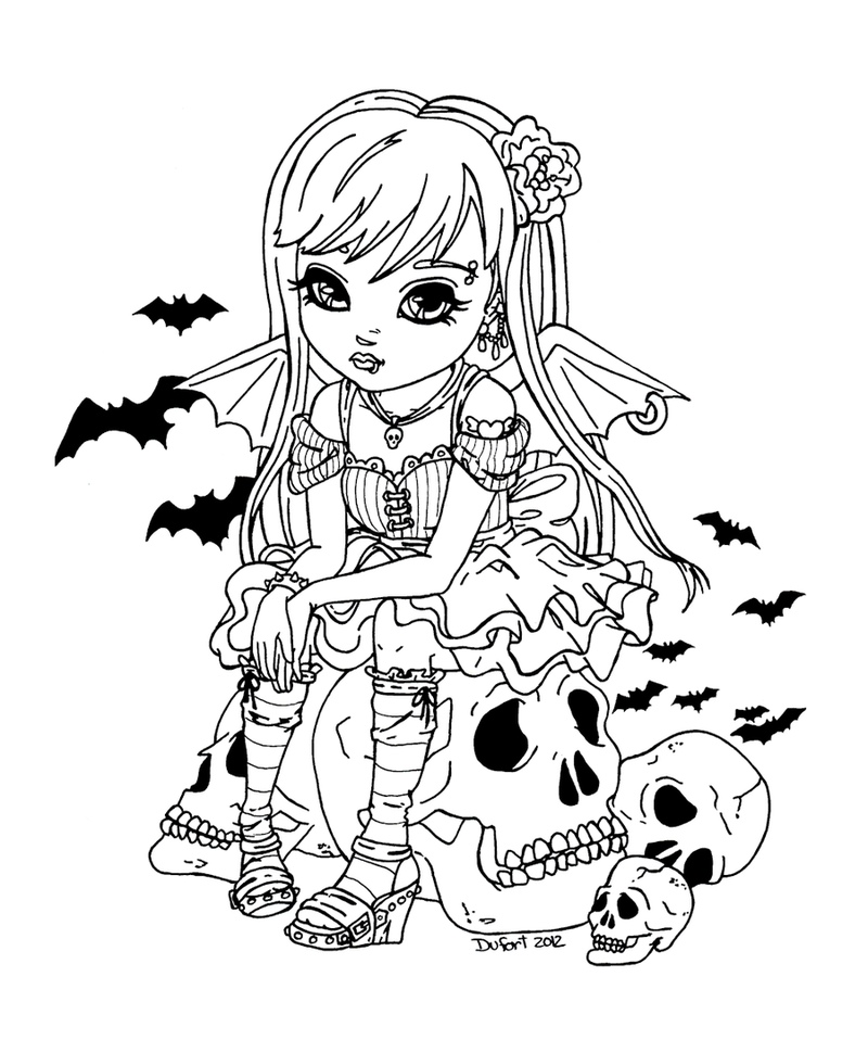 Coloriages Jade Dragonne
