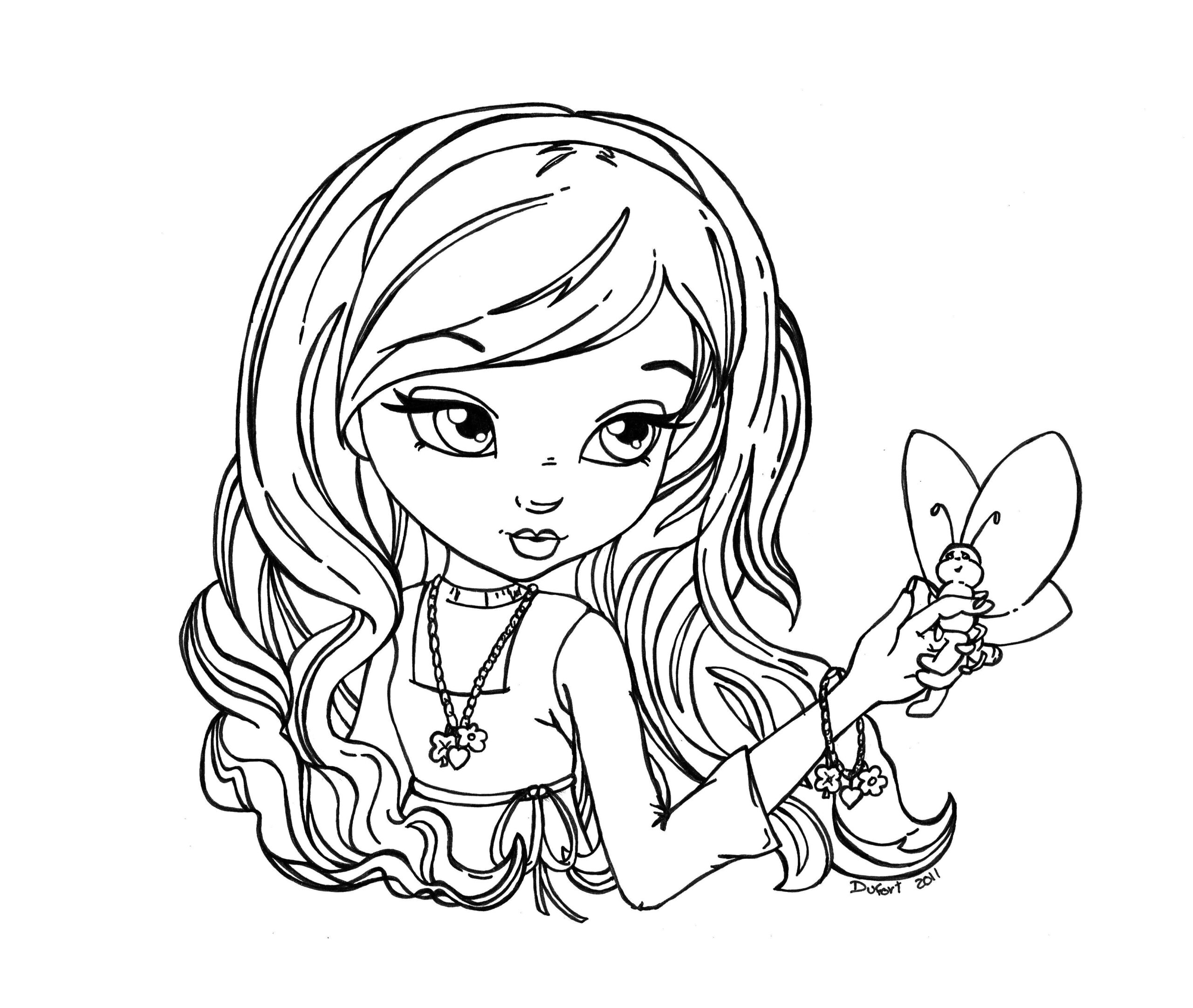 Coloriages Jade Dragonne