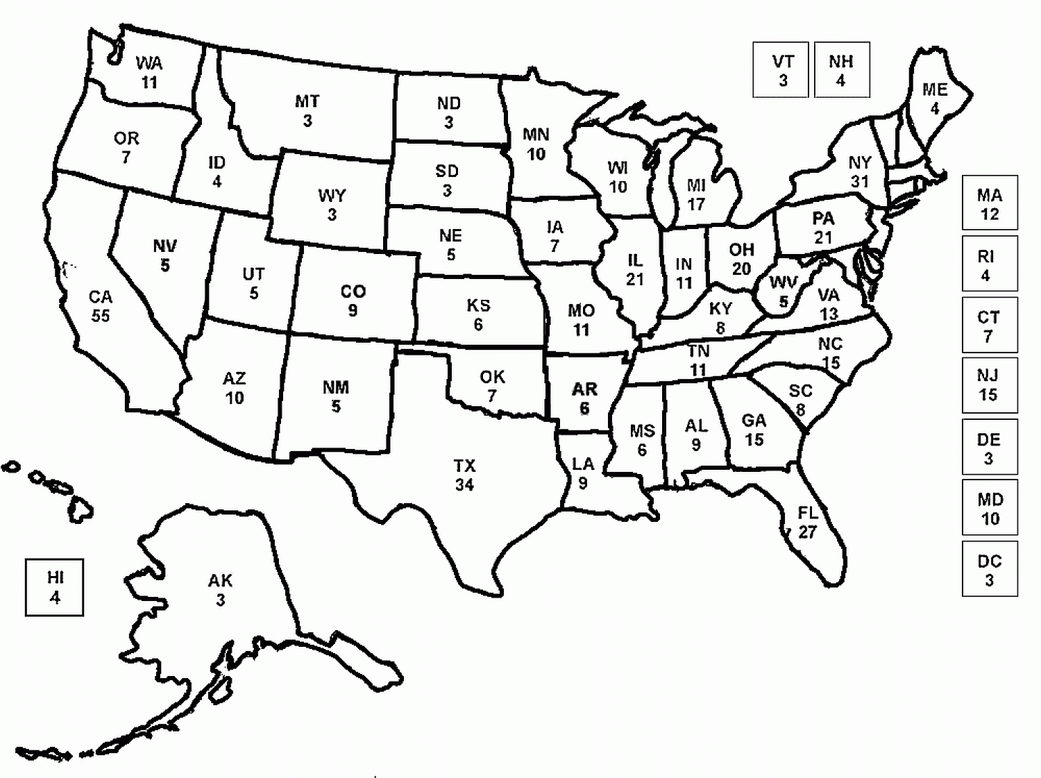 Coloring Page Map Of Usa Coloring Home