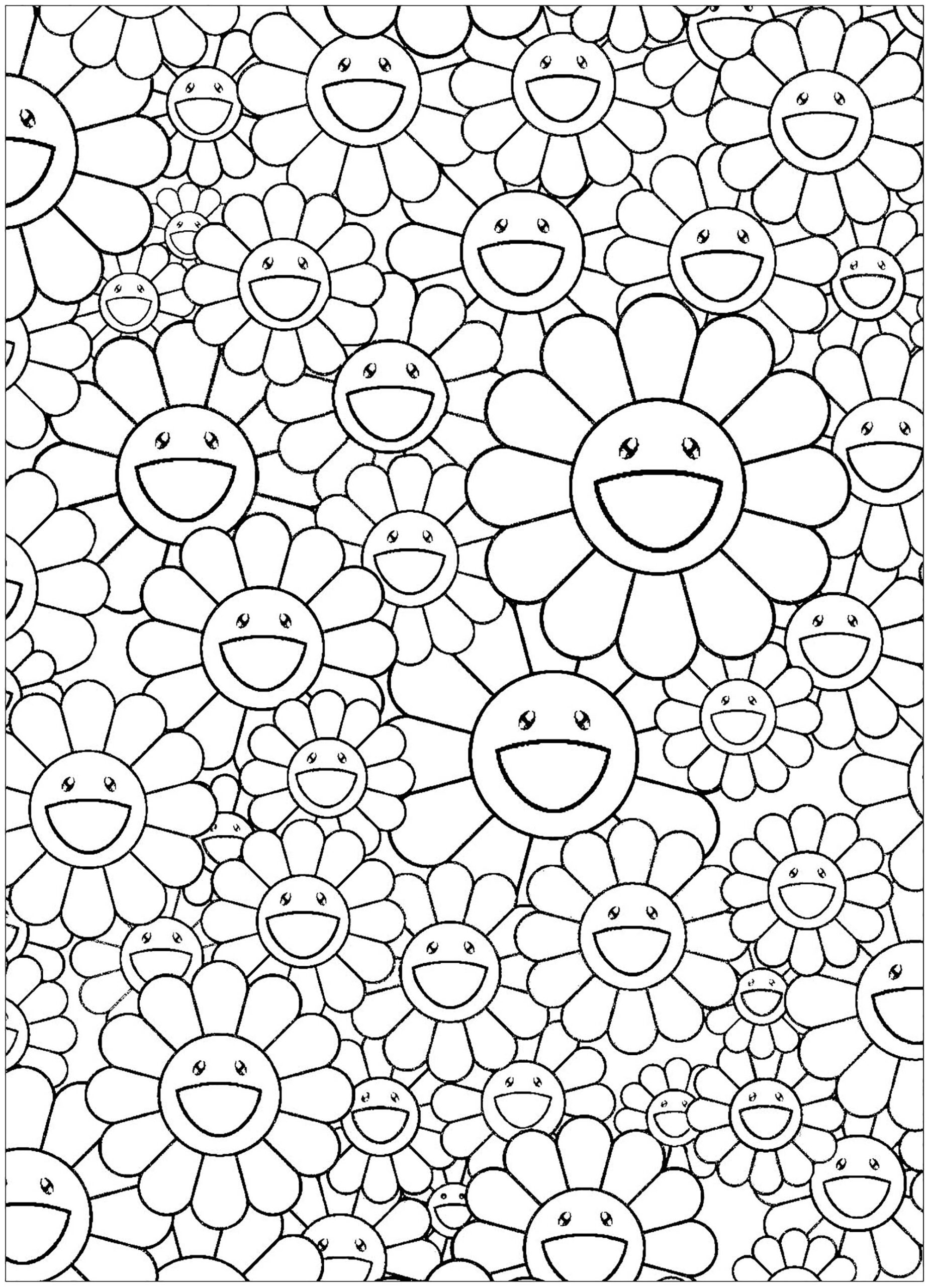 Adult Coloring Pages Printable Easy