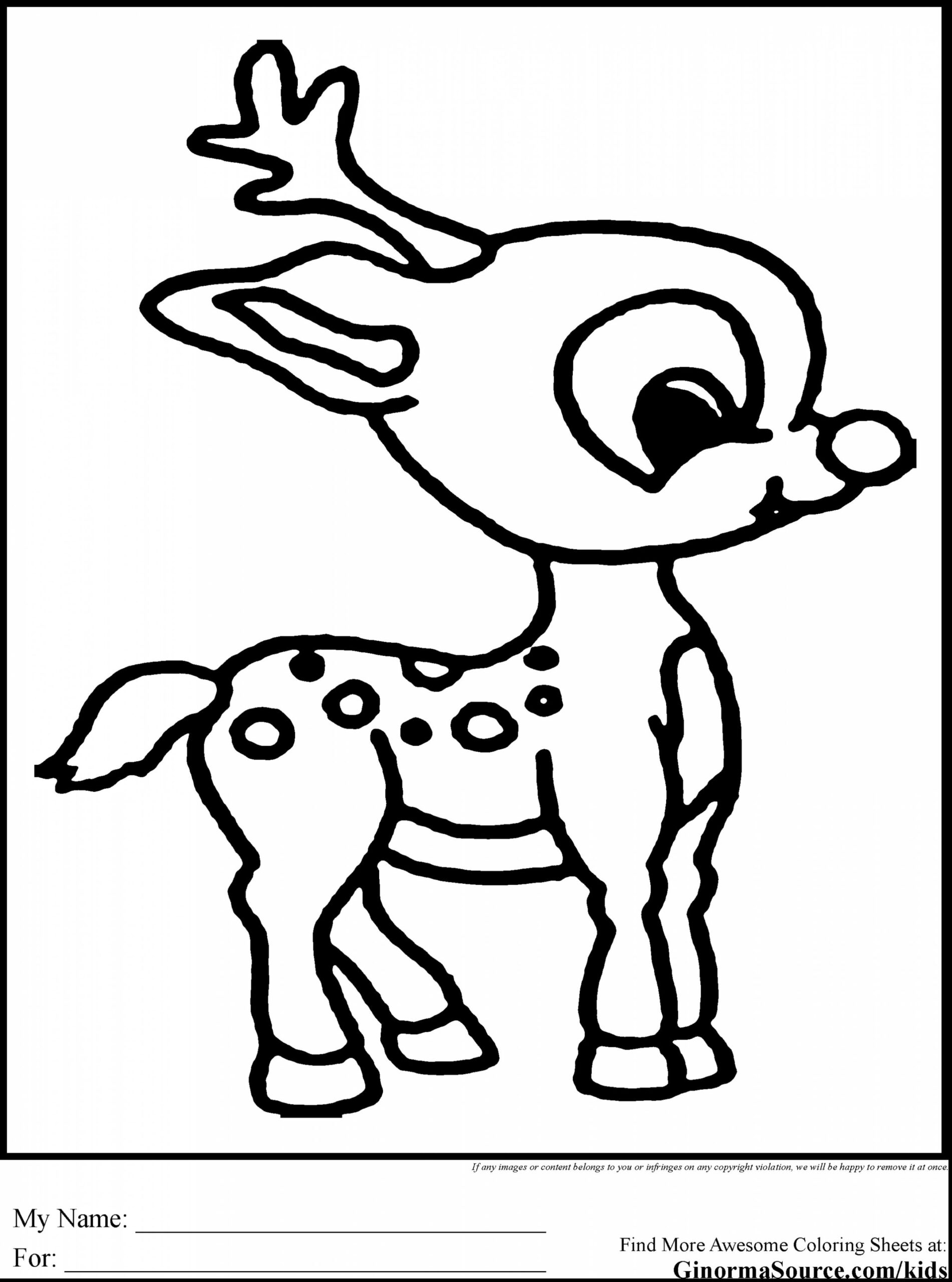 Coloring Pages For Christmas Reindeer At GetColorings Free Printable Colorings Pages To