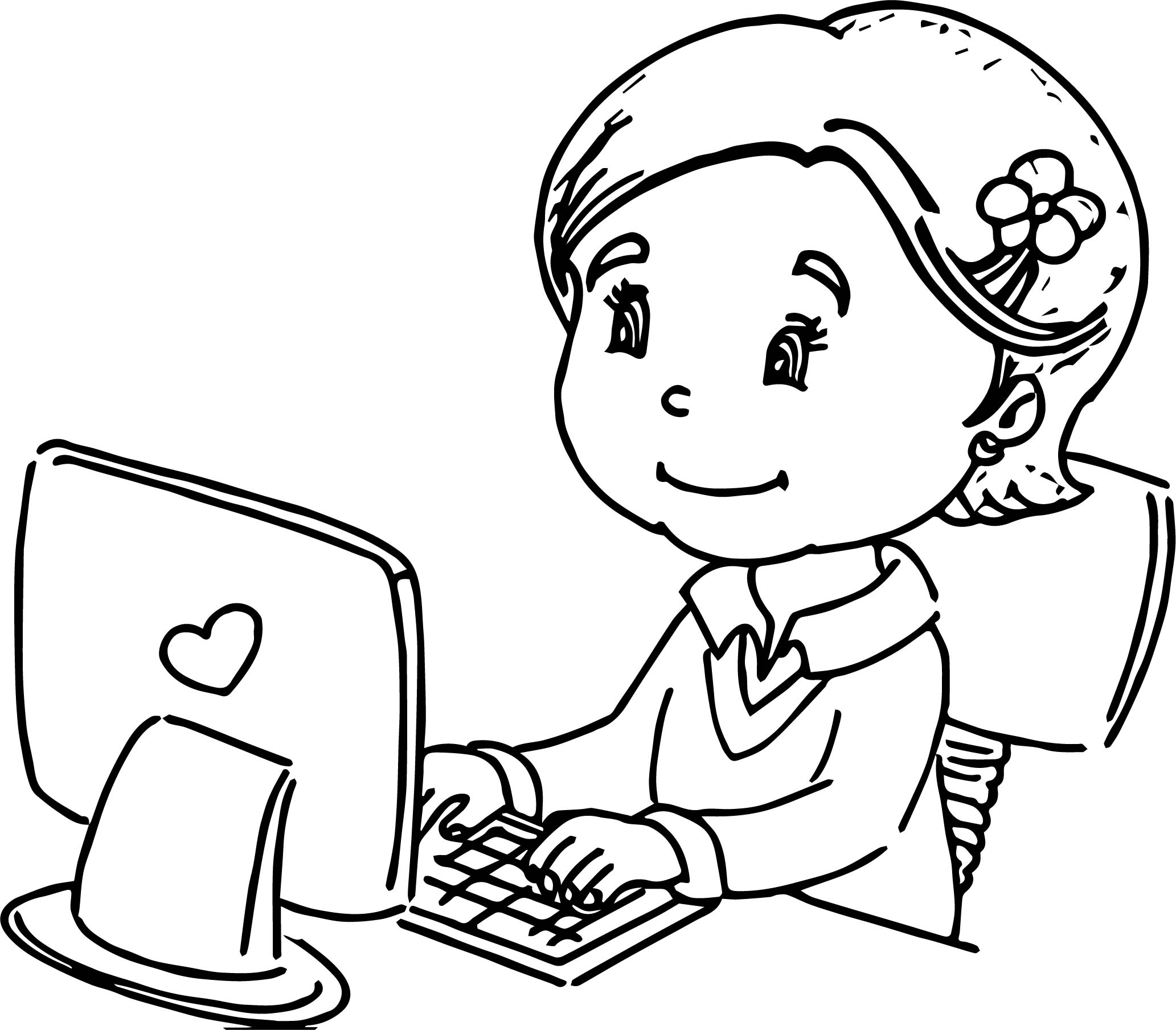 Computer Coloring Pages
