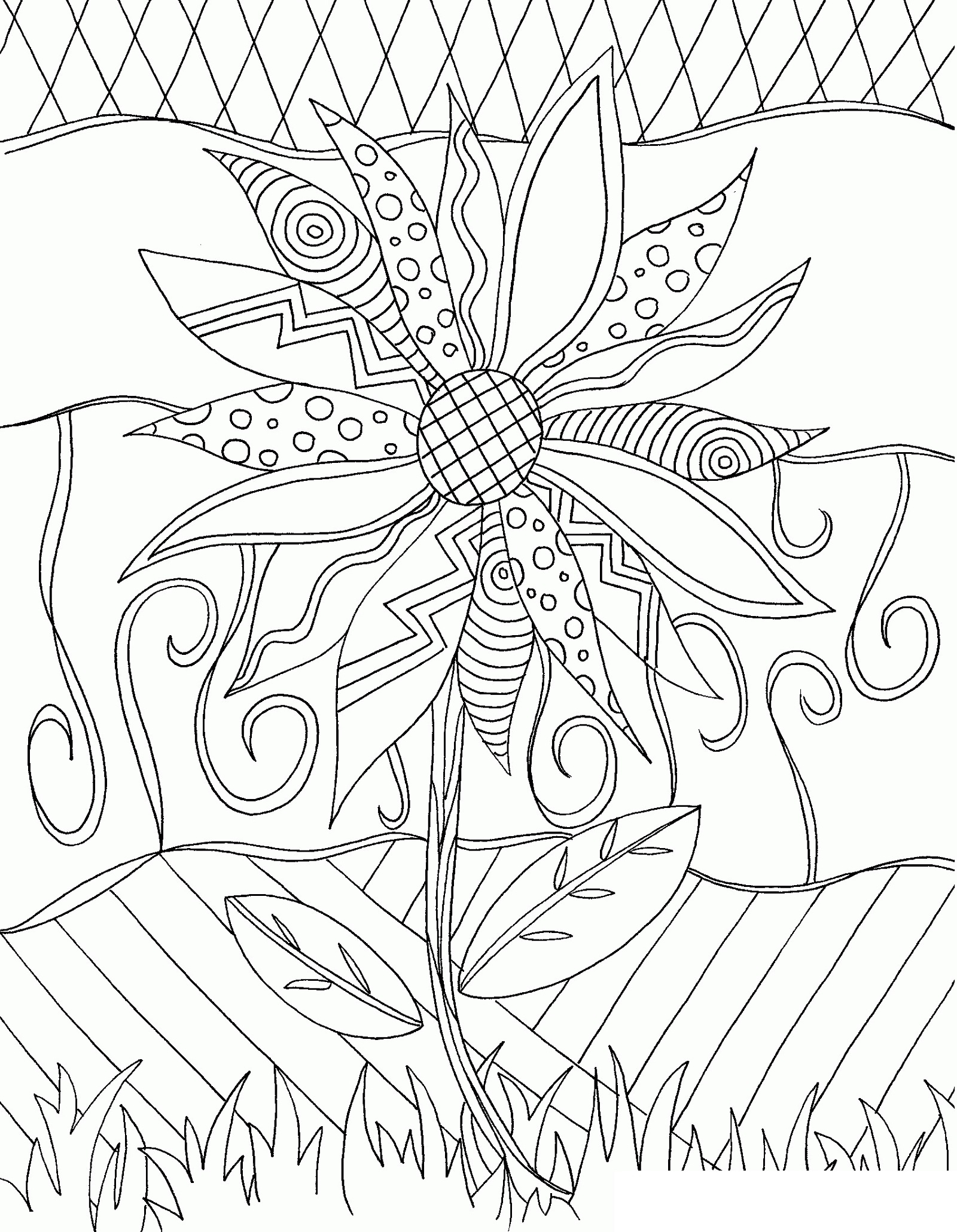 Cool Coloring Pages For Adults 101 Coloring