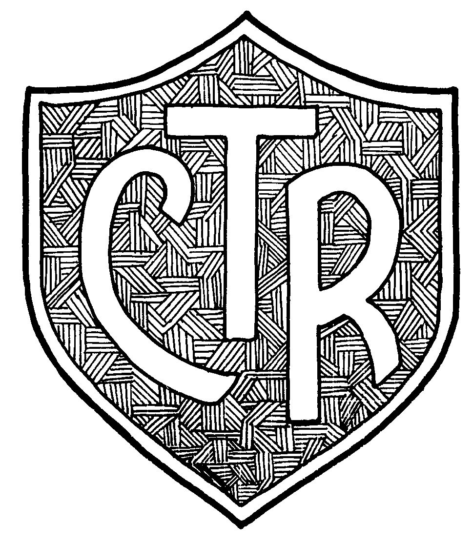 CTR Shield Coloring Page Free Printable Coloring Pages For Kids