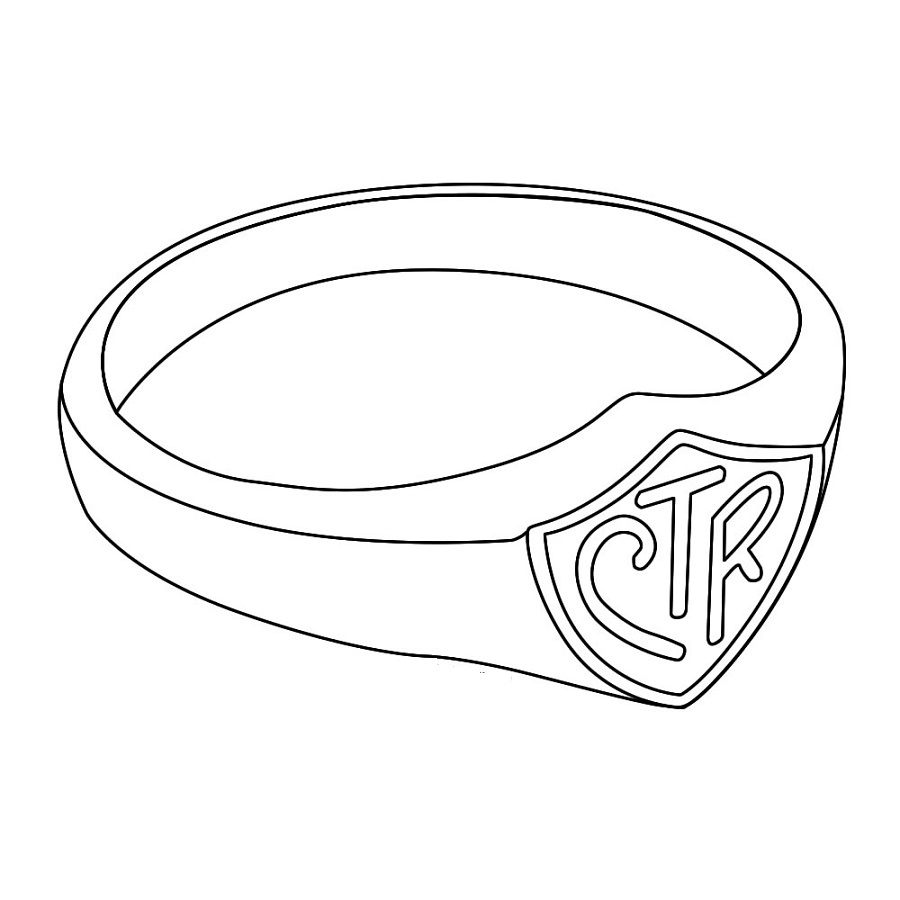 Ctr Shield Coloring Page