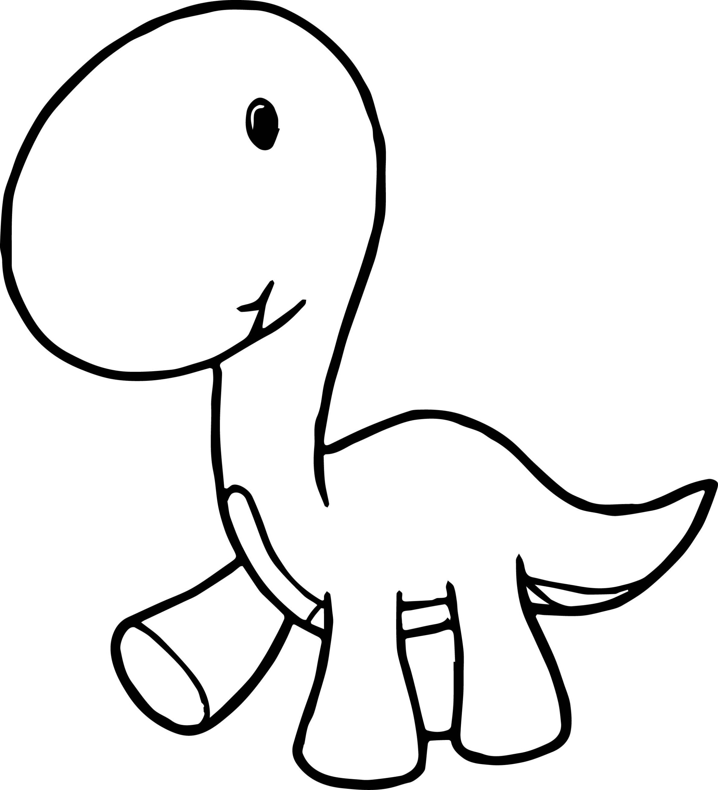 Dinosaur Coloring Pages For Kids