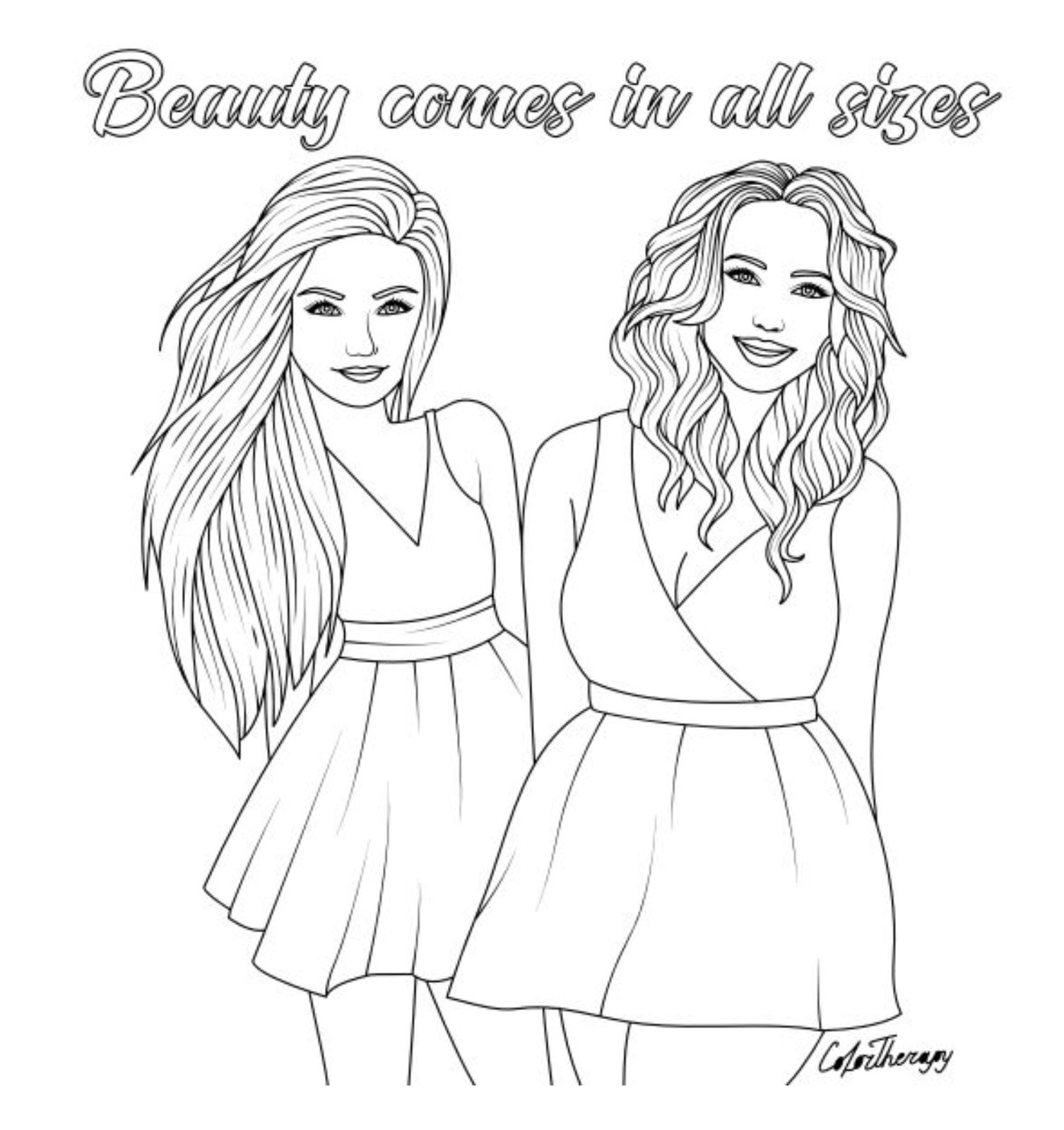 Coloring Pages For Bffs