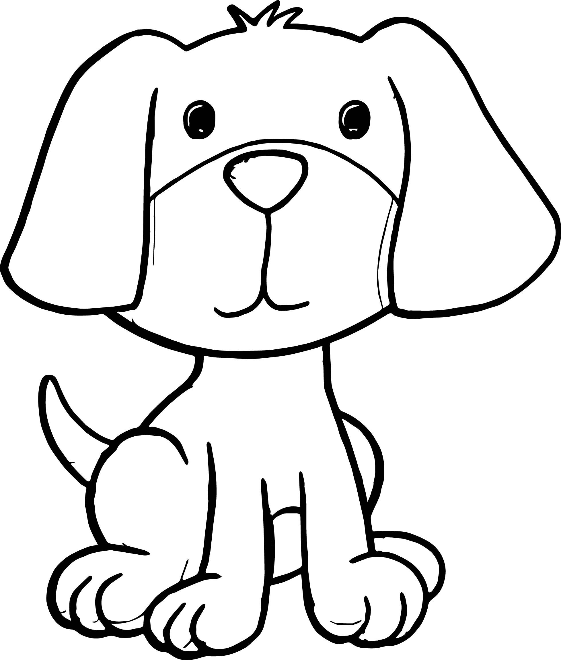 Cute Cartoon Dog Coloring Pages At GetColorings Free Printable Colorings Pages To Print
