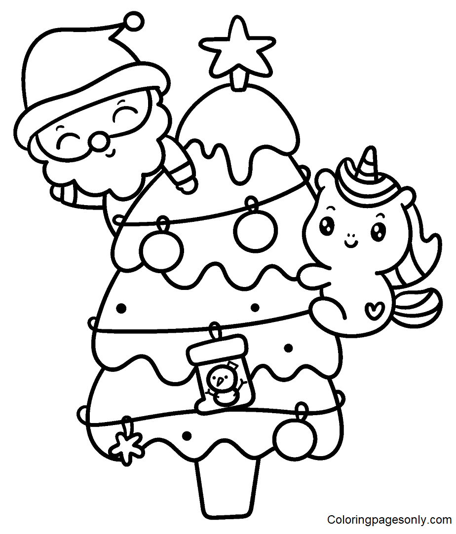 Cute Christmas Coloring Pages Free Printable Coloring Pages