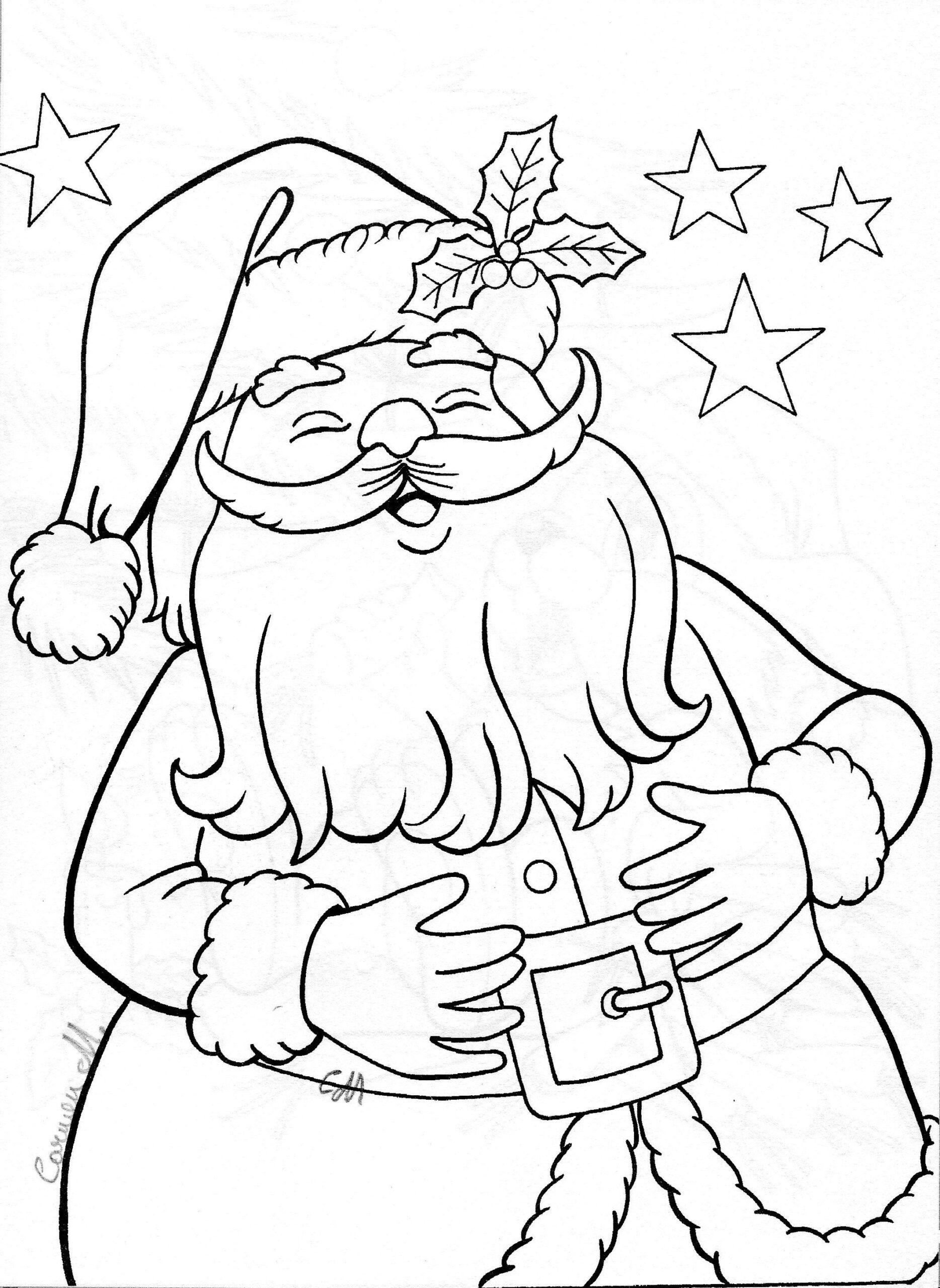 Cute Christmas Coloring Pages