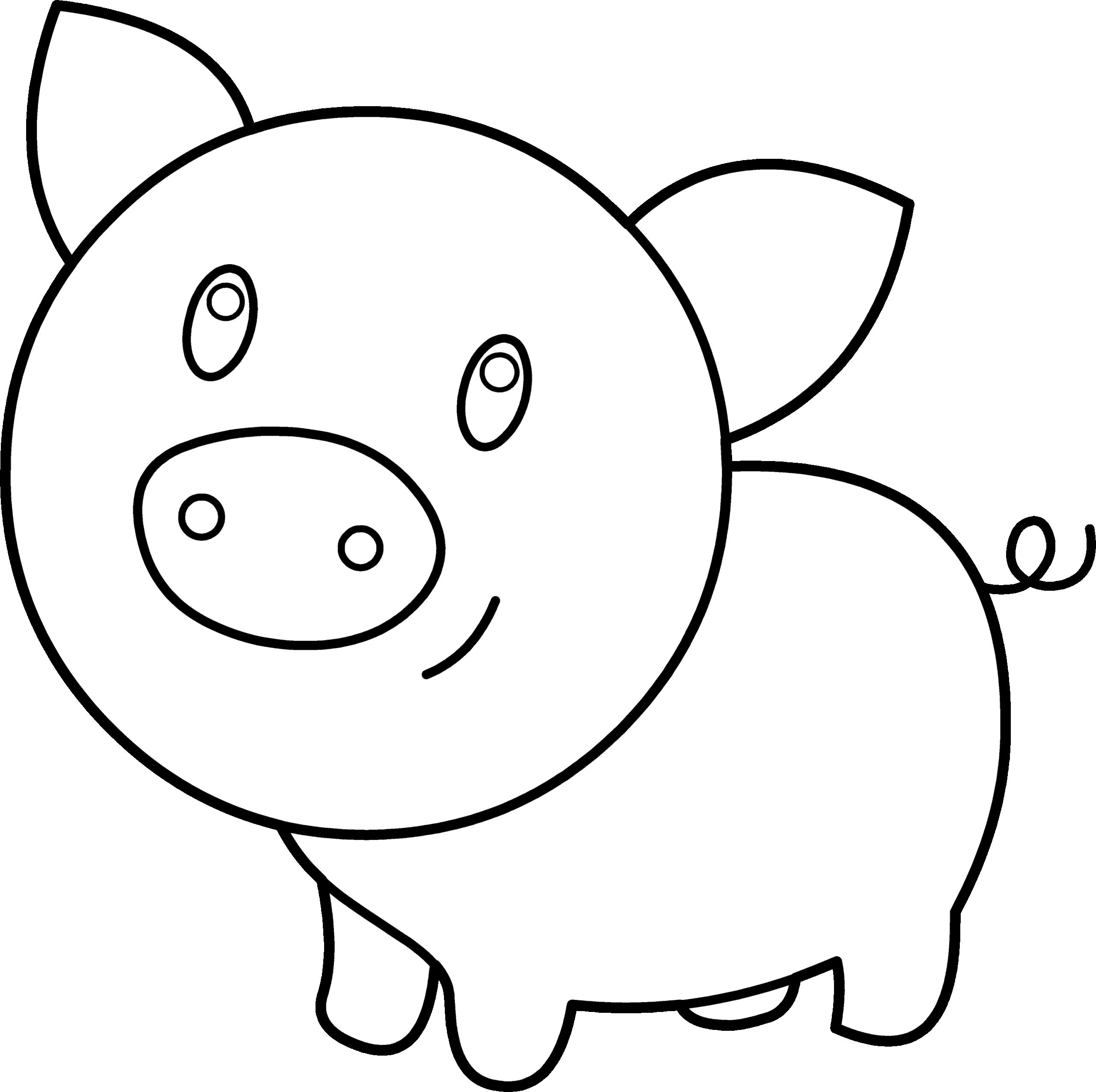 Piggy Coloring Pages
