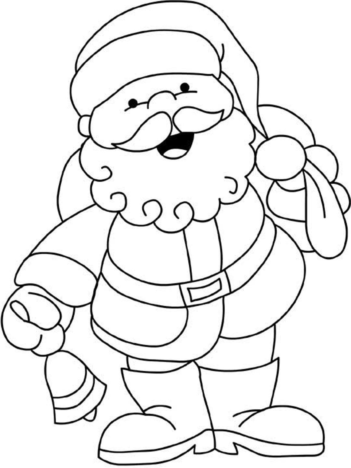 Cute Santa Claus Coloring Pages At GetColorings Free Printable Colorings Pages To Print