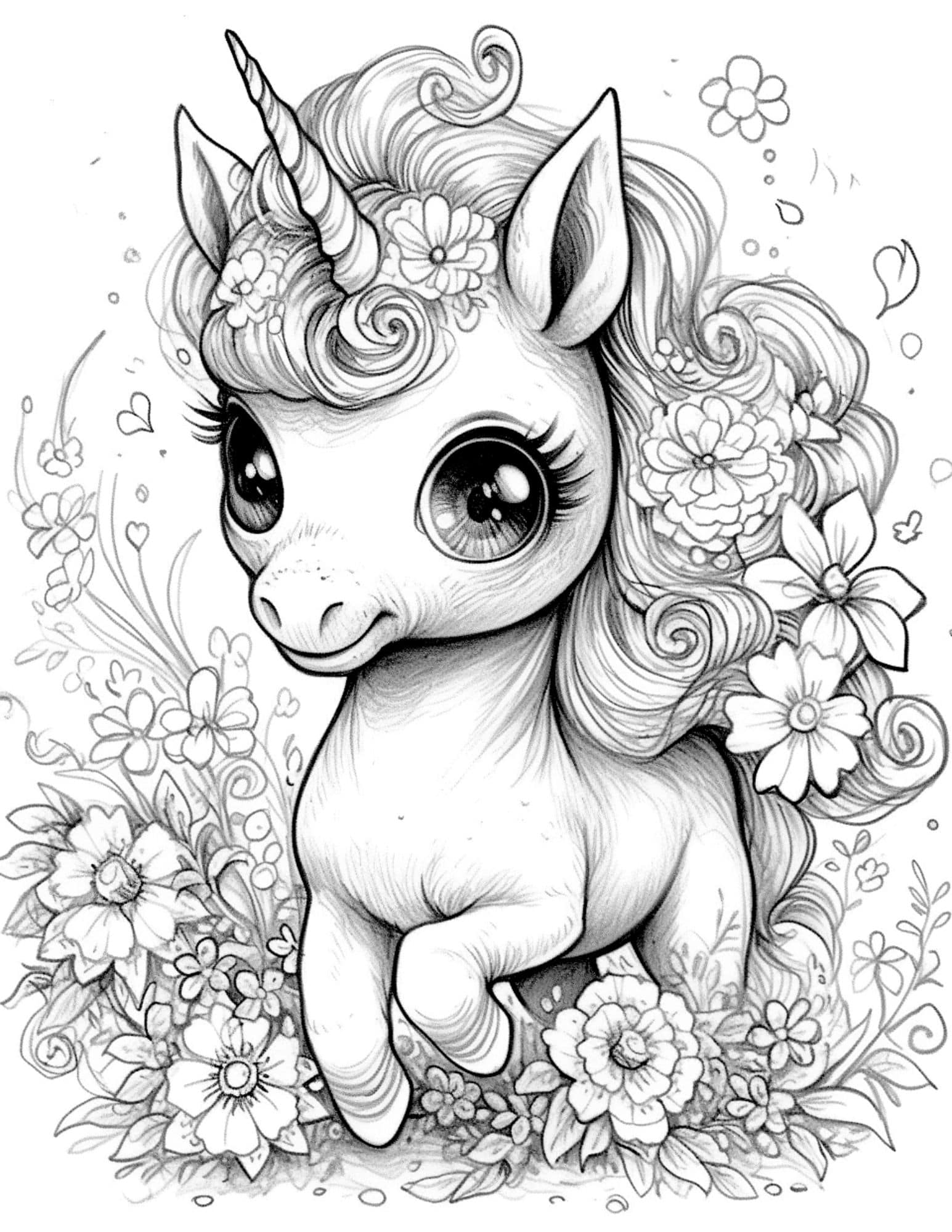 Coloring Pages Unicorn