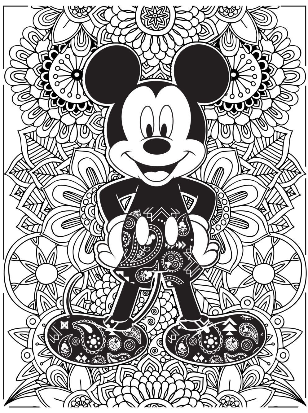 Disney Coloring Pages For Adults Best Coloring Pages For Kids
