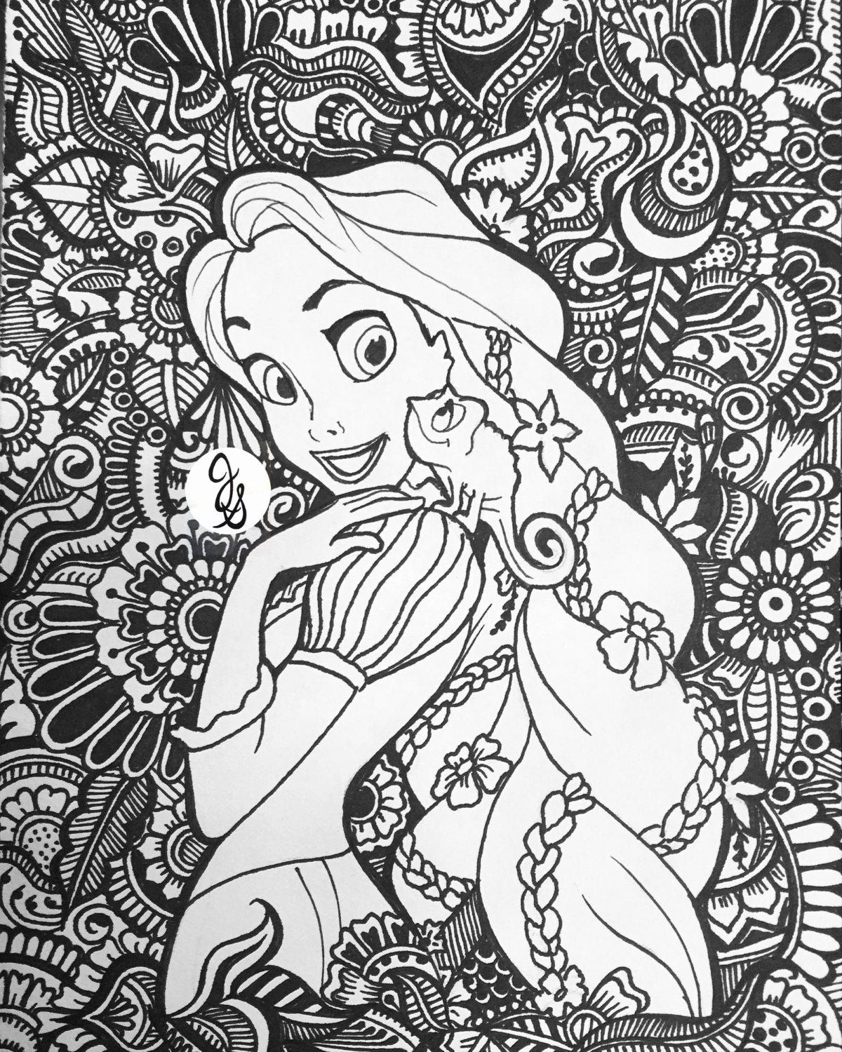 Disney Coloring Pages For Adults Online Cinderella Coloring Pages To Download And Print For