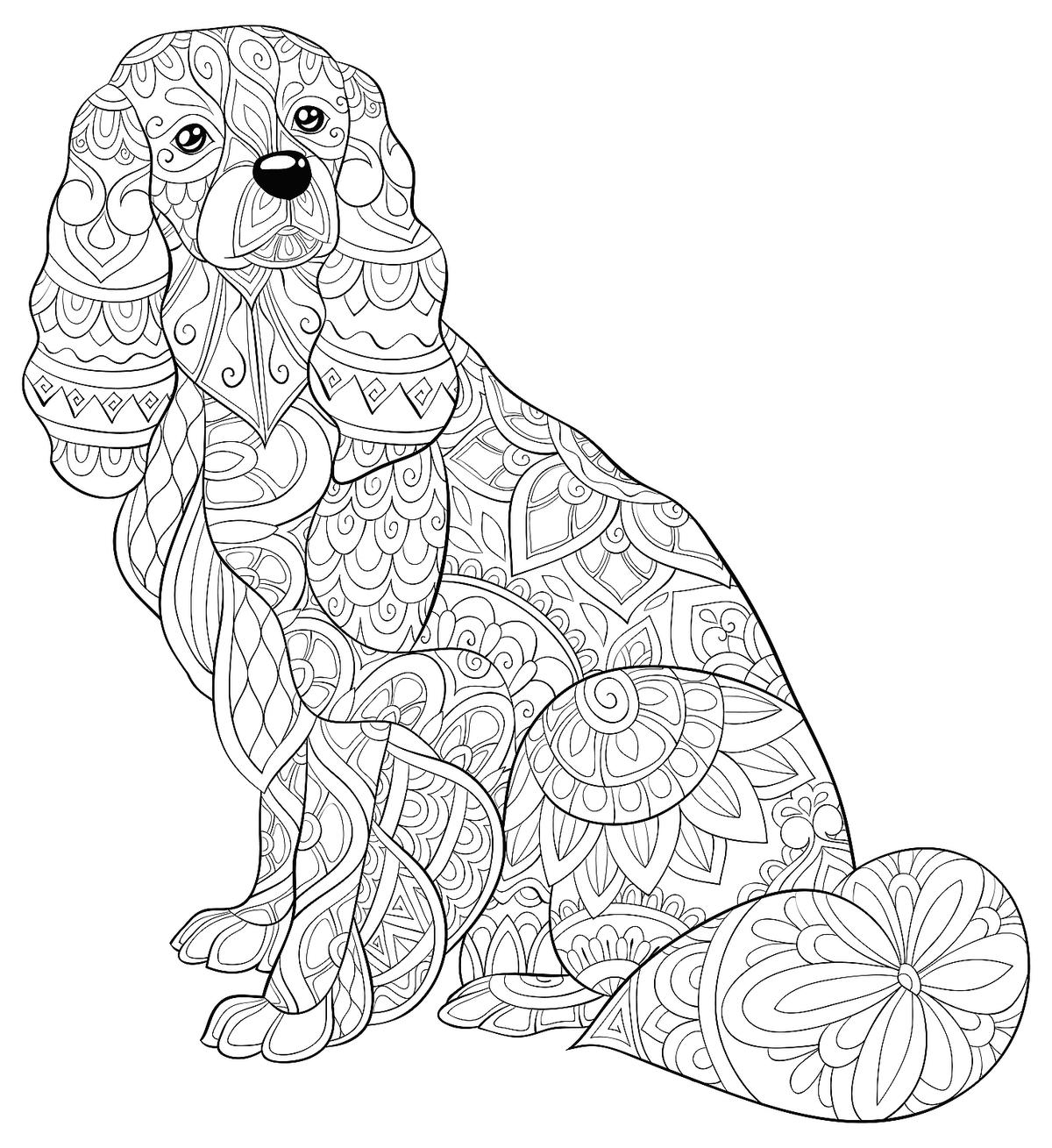 Dog Coloring Pages Free Printable Coloring Pages Of Dogs For Dog Lovers Of All Ages