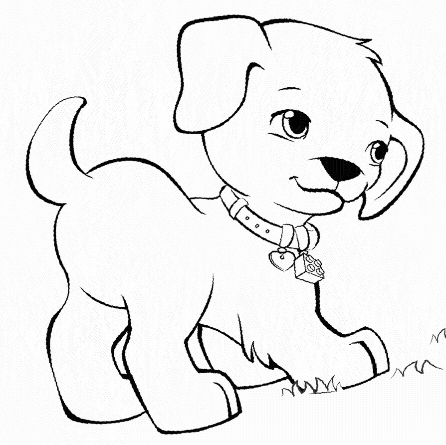 Dog Printable Coloring Pages
