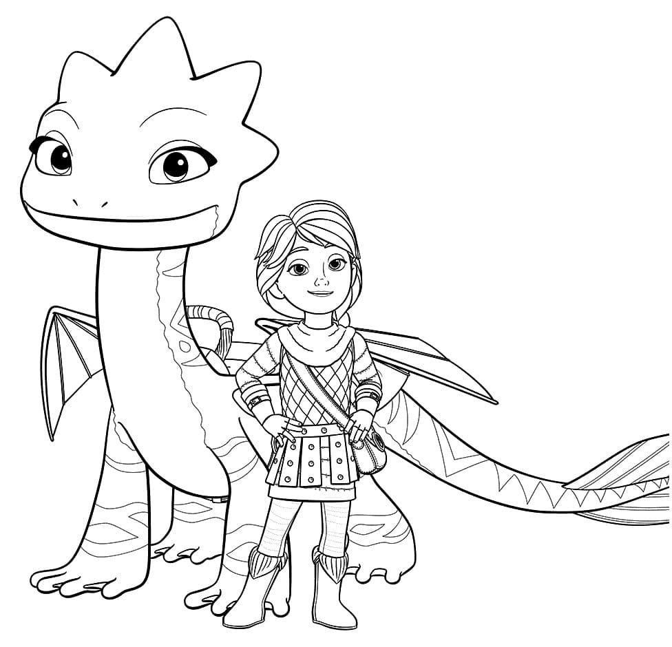 Dragons Rescue Riders Printable Coloring Page Free Printable Coloring Pages For Kids