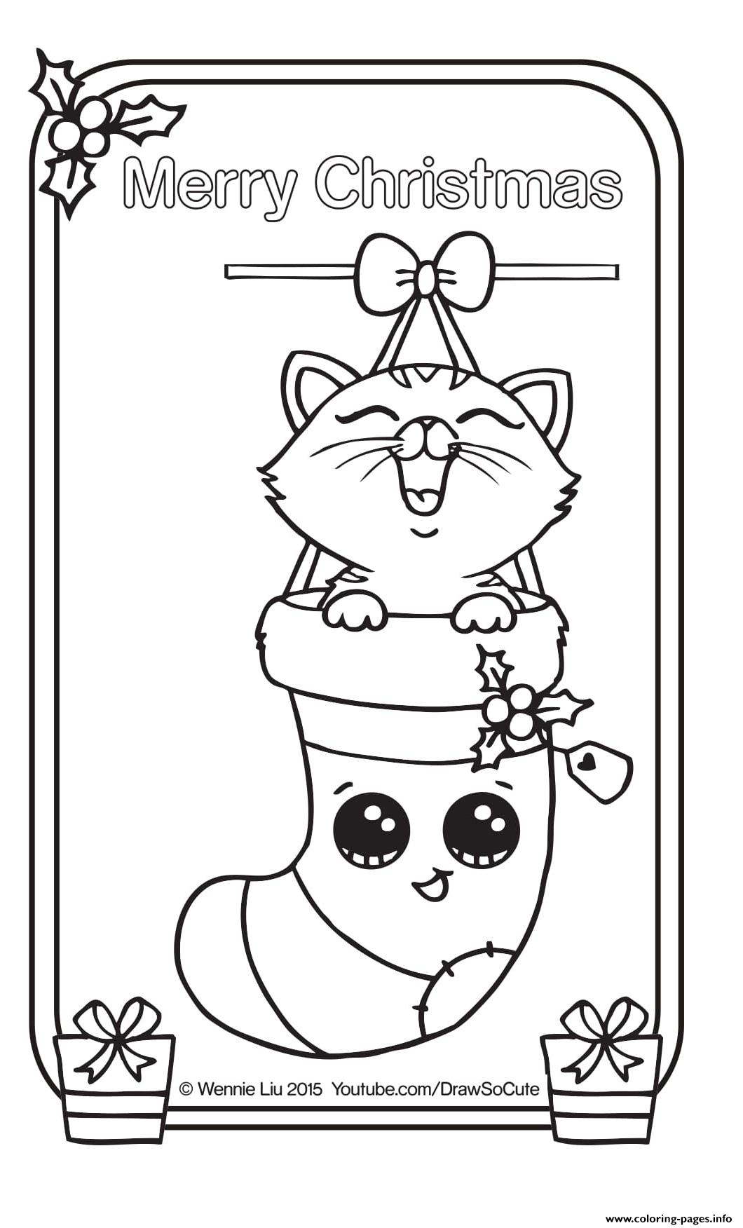 Draw So Cute Coloring Pages Christmas Free Tropical Coloring Page For Adults Self