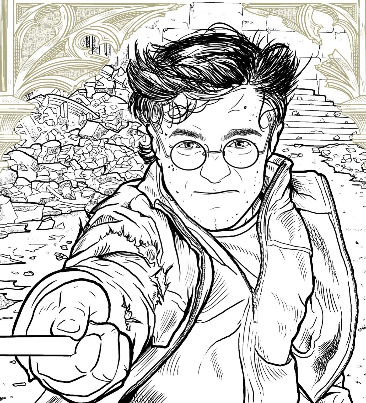 EXCLUSIVE Look At New Harry Potter Colouring Book From Insight Editions The Leaky Cauldron