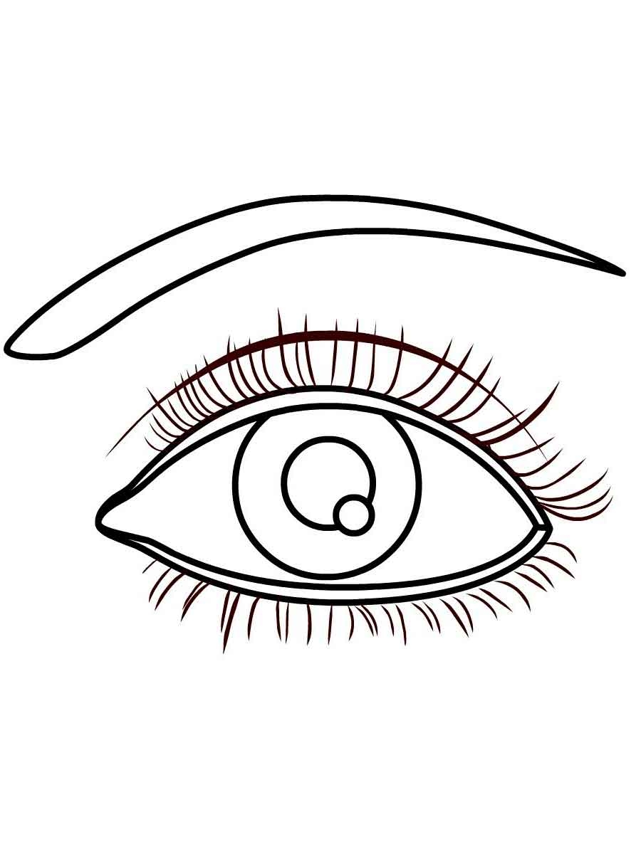 Explore 67 Best Eyes Coloring Pages Download And Print For Free Shill Art