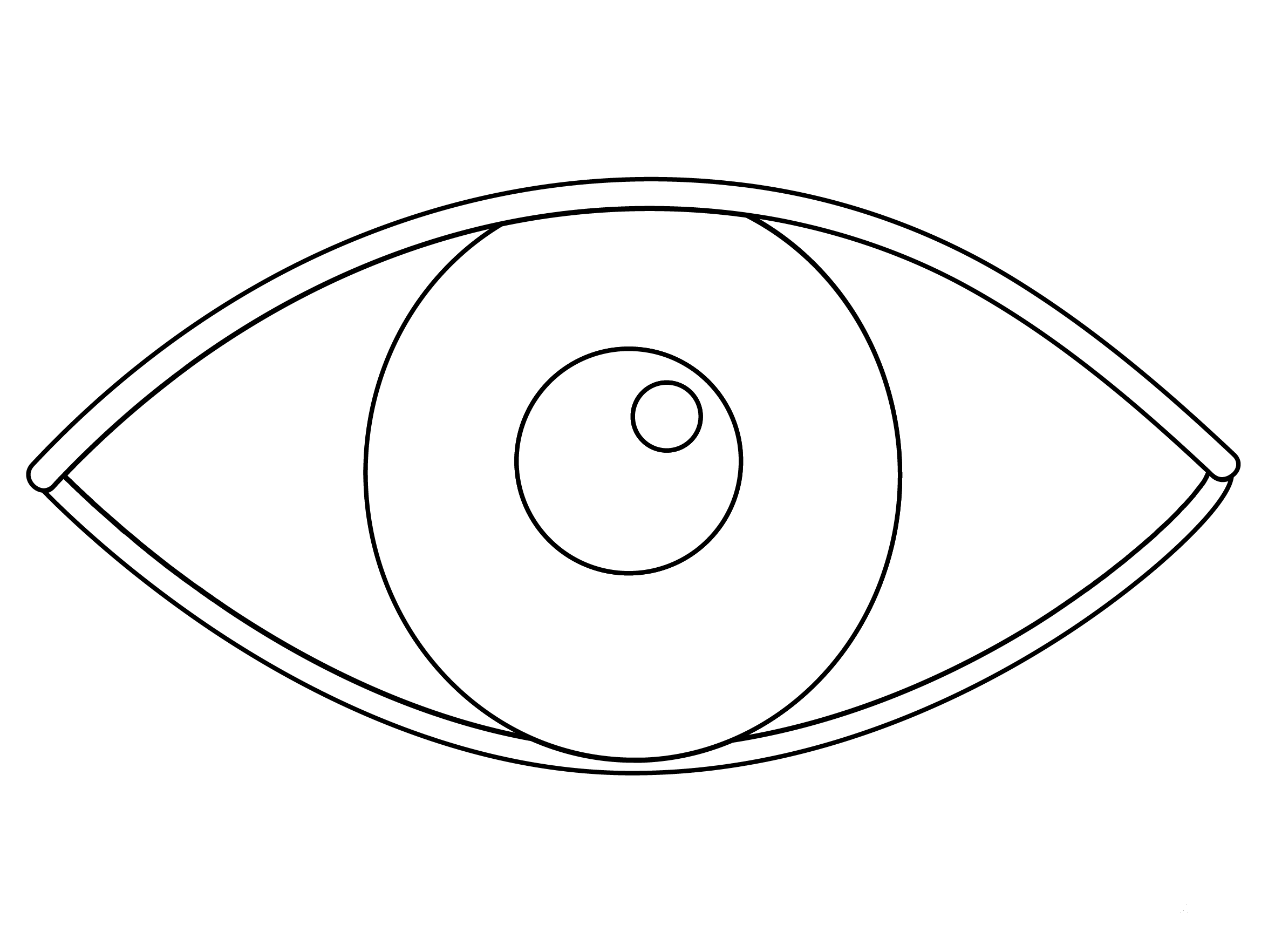 Eye Coloring Page ColouringPages