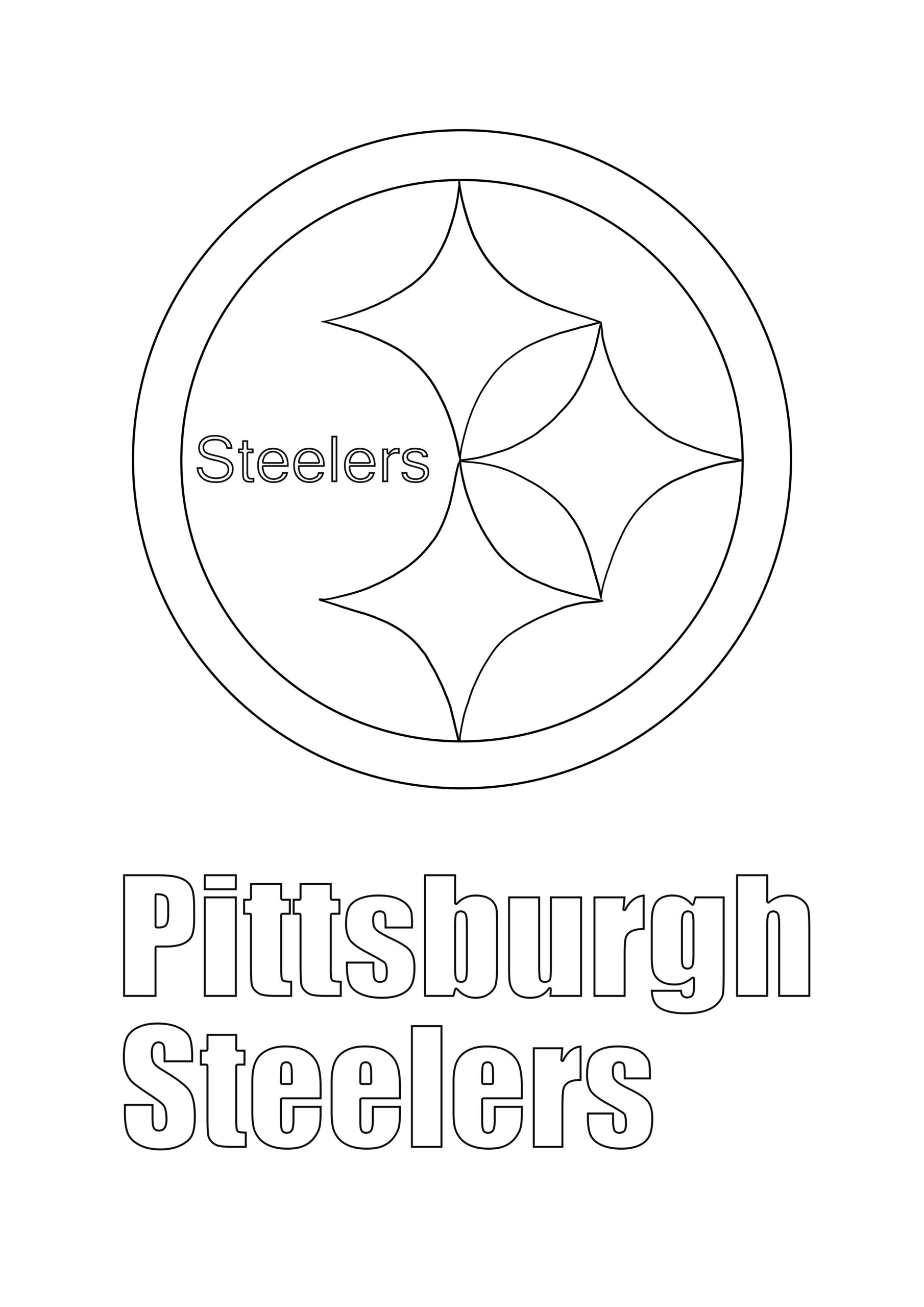 Football Steelers Coloring Pages
