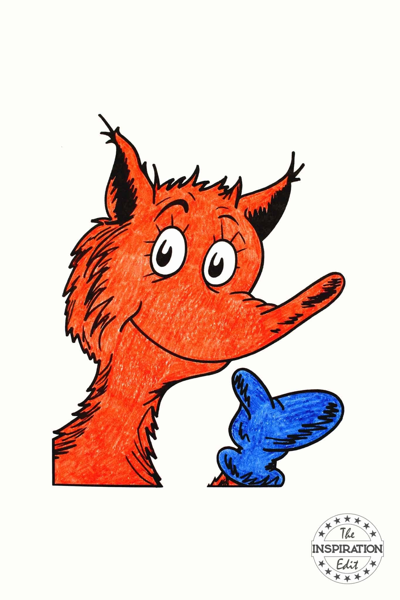 Fox In Socks Coloring Pages The Inspiration Edit